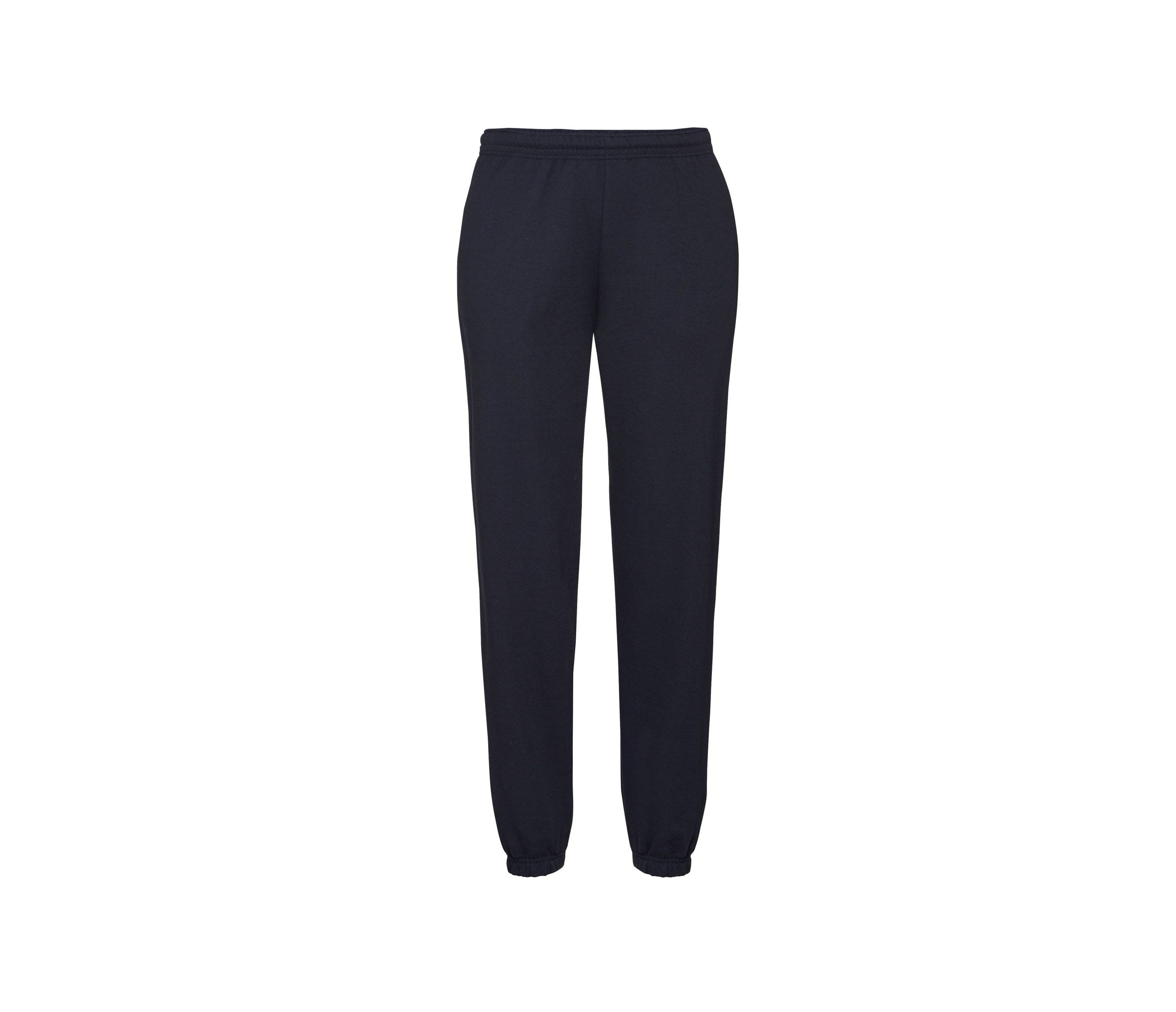 Pantalón Classic Elasticated Cuff JOG Pants Fruit of the Loom SC290 en color deep navy