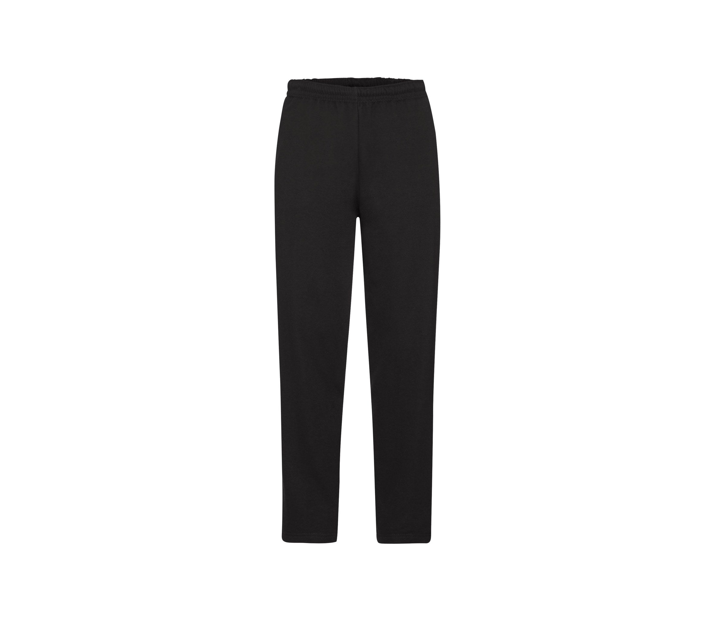 Pantalón Classic Open HEM JOG Pants Fruit of the Loom SC293 en color negro
