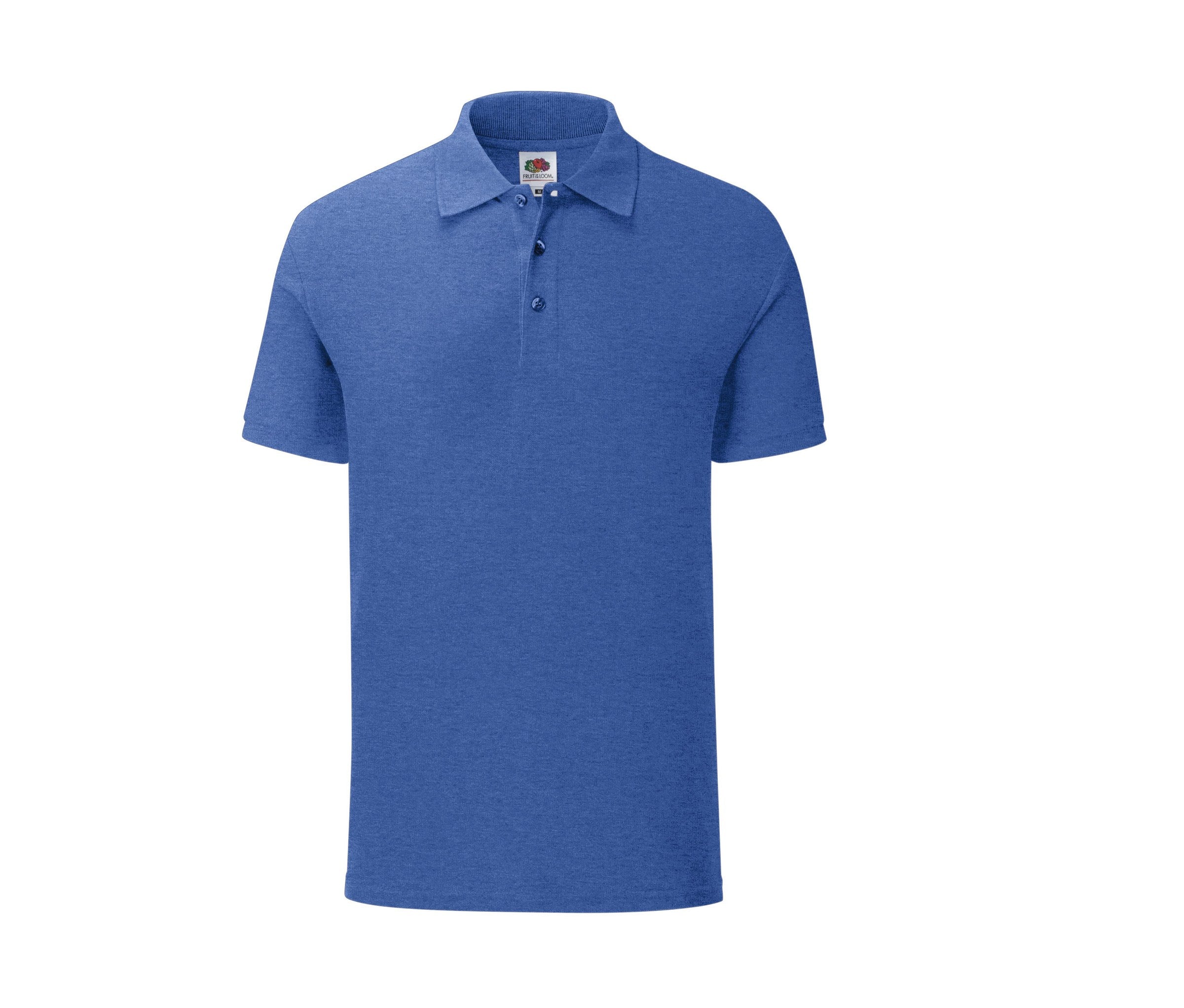 Polo Iconic Polo Fruit of the Loom SC3044 en color heather royal