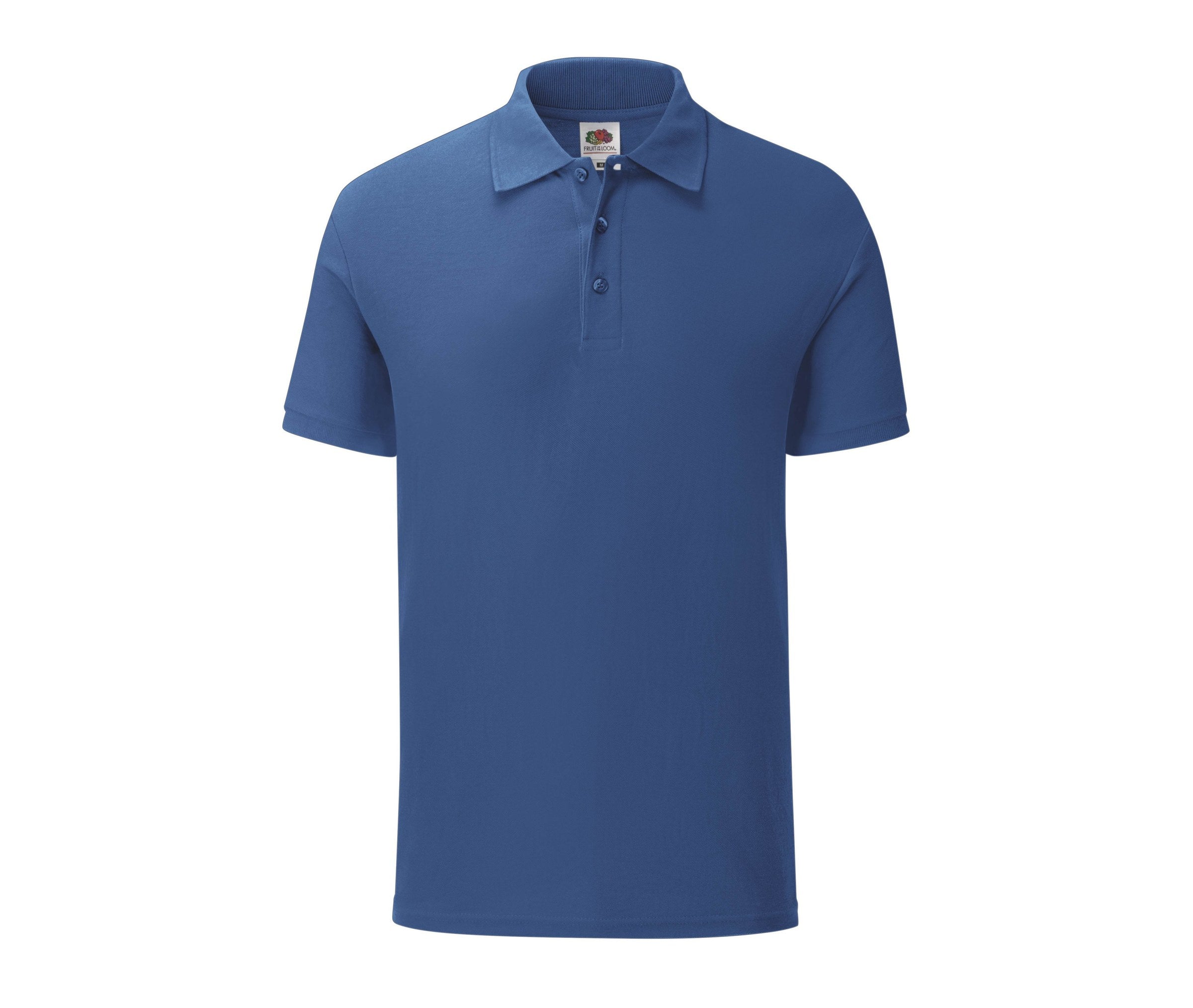 Polo Iconic Polo Fruit of the Loom SC3044 en color azul real