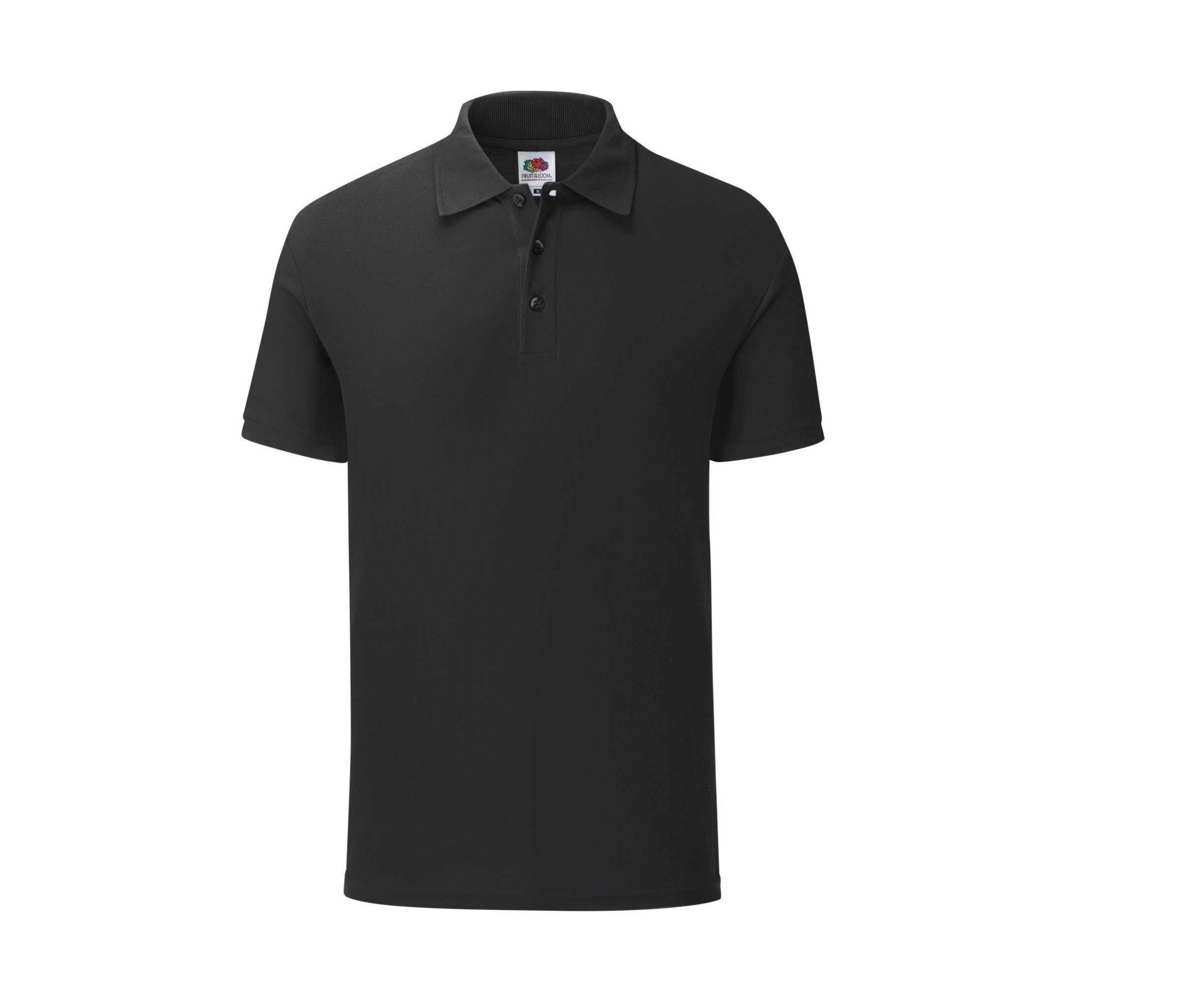 Polo Iconic Polo Fruit of the Loom SC3044 en color negro