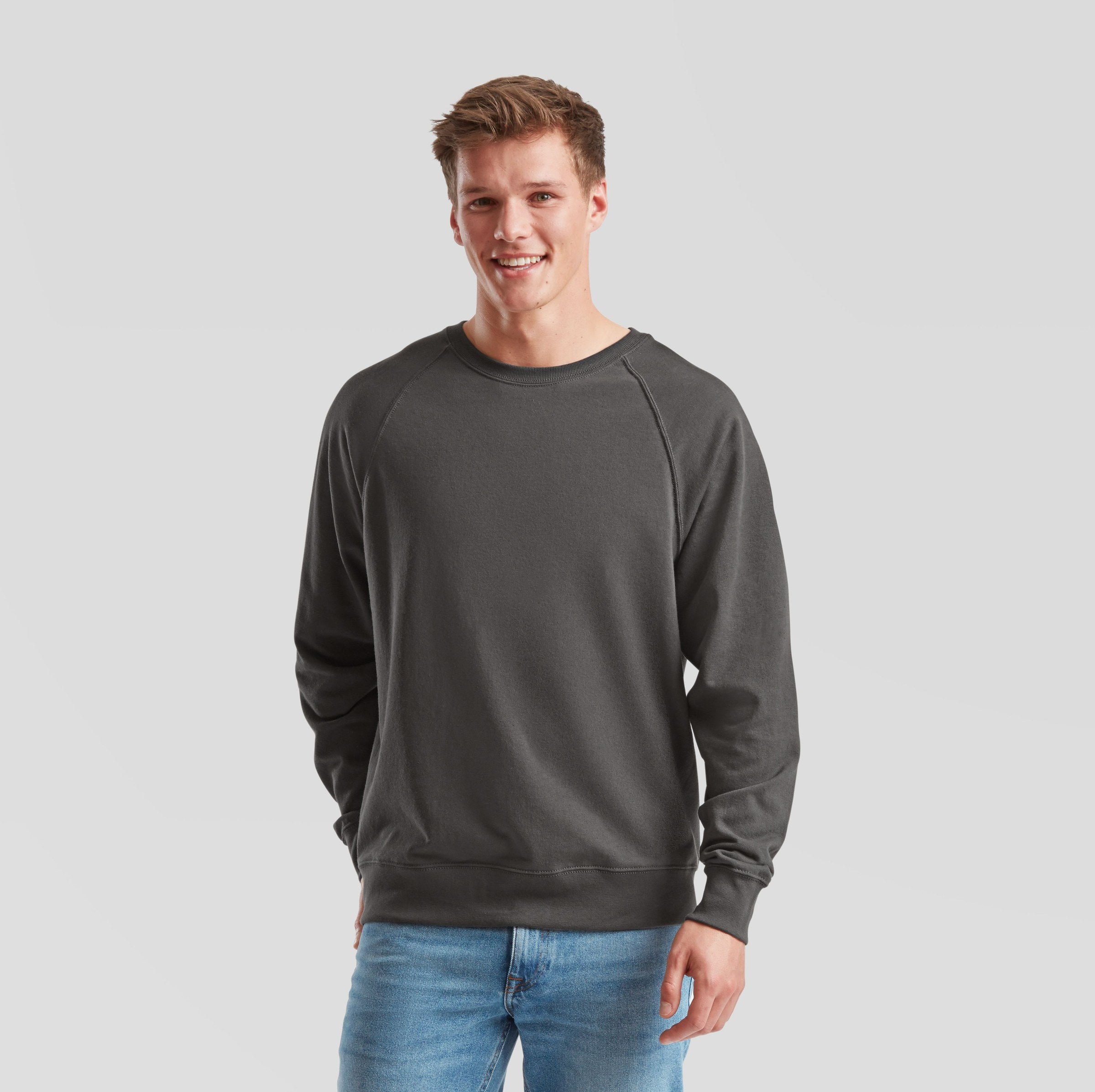 Sudadera Lightweight Raglan Sweat - Fruit of the Loom SC360