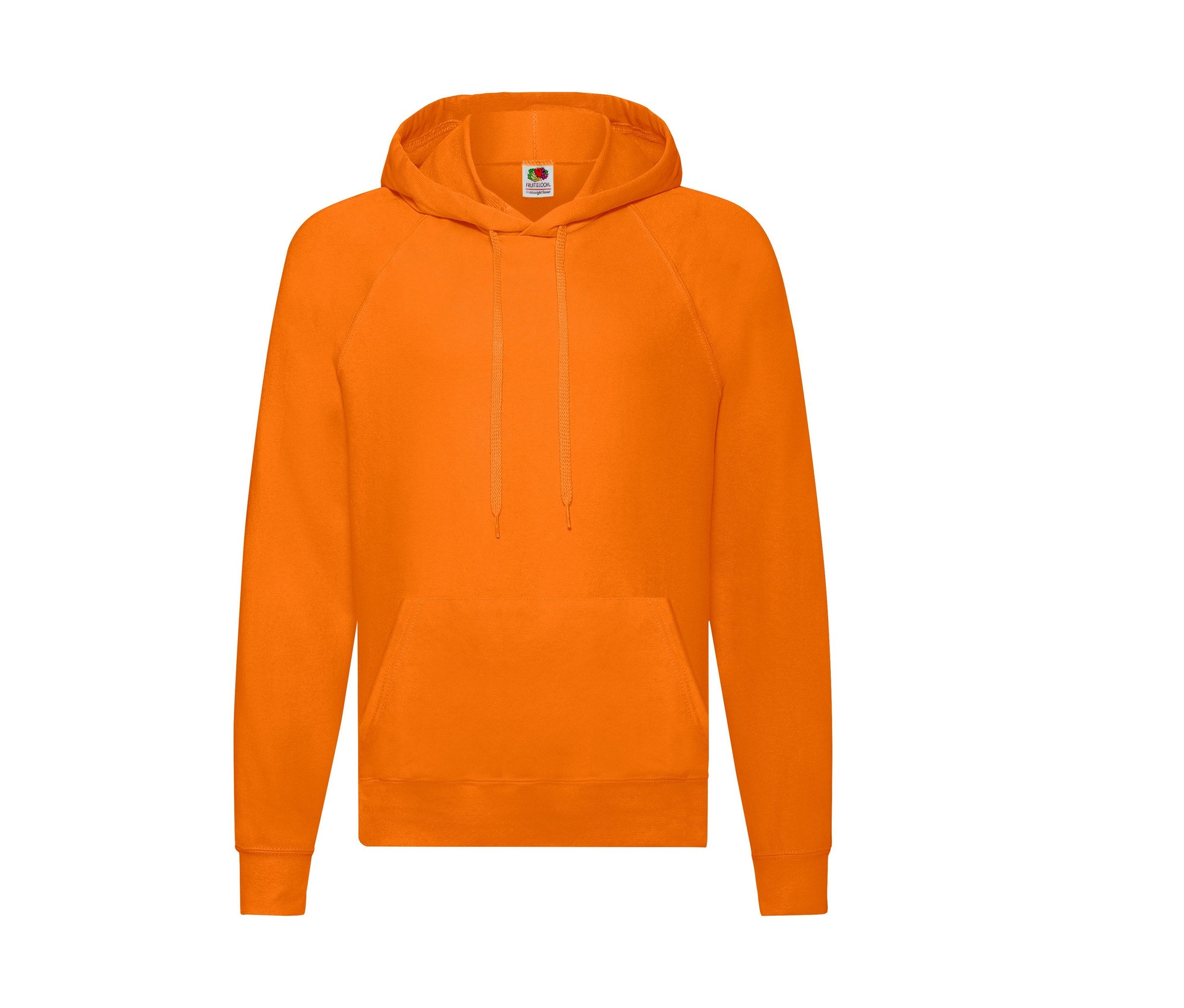 Sudadera Lightweight Hooded Sweat Fruit of the Loom SC362 en color orange