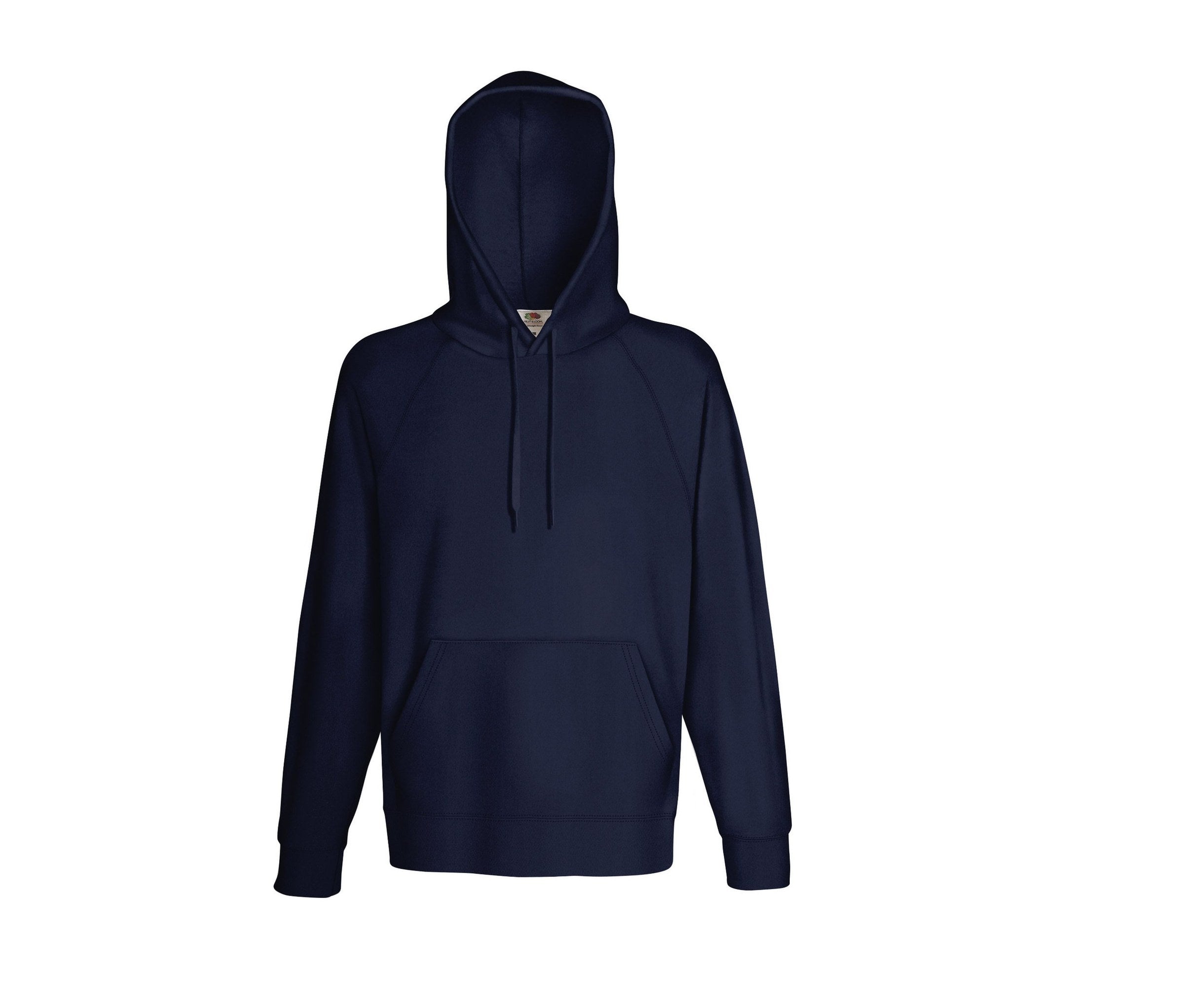 Sudadera Lightweight Hooded Sweat Fruit of the Loom SC362 en color deep navy