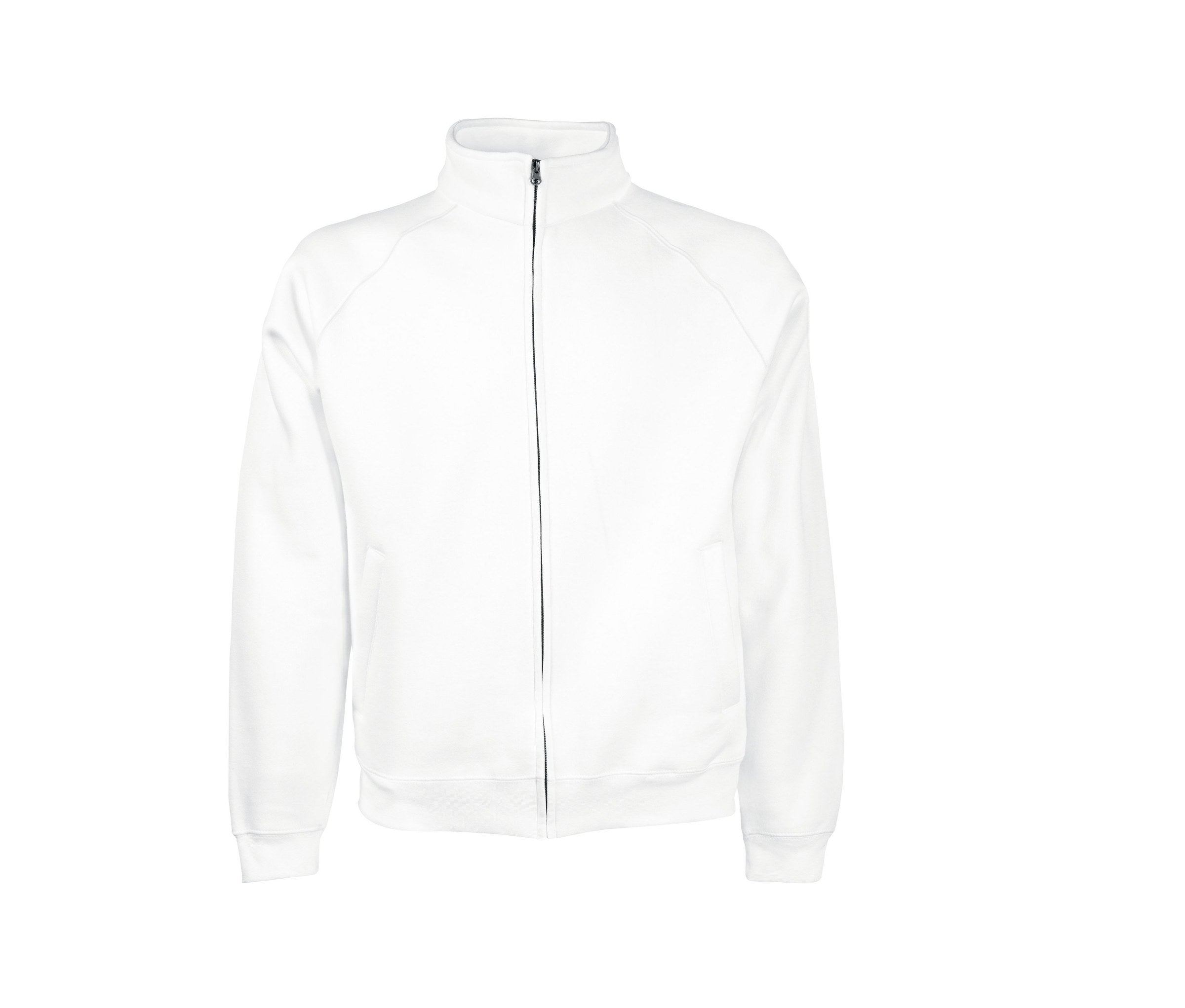 Sudadera Classic Sweat Jacket Fruit of the Loom SC365 en color blanco
