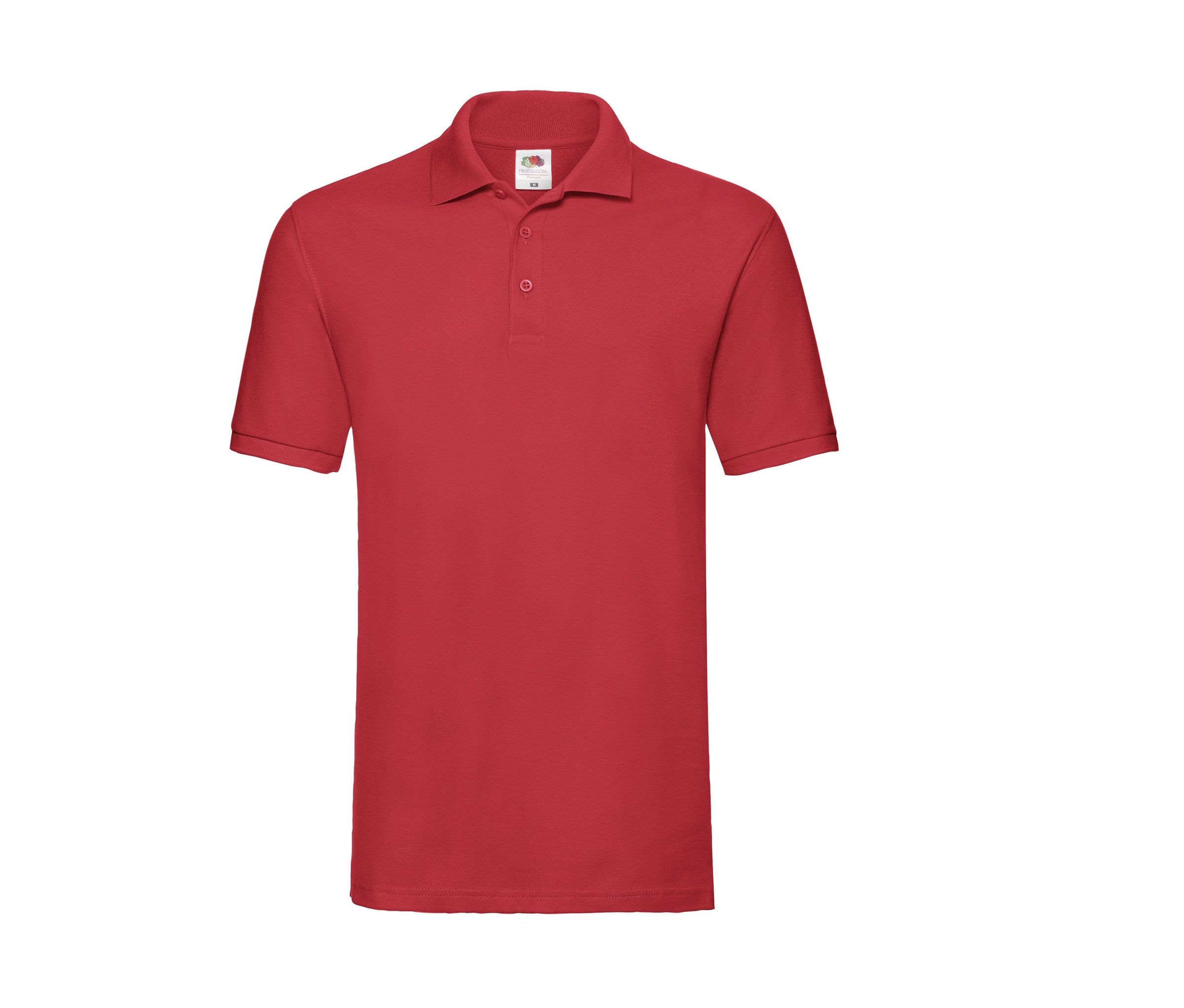 Polo Premium Polo Fruit of the Loom SC385 en color rojo