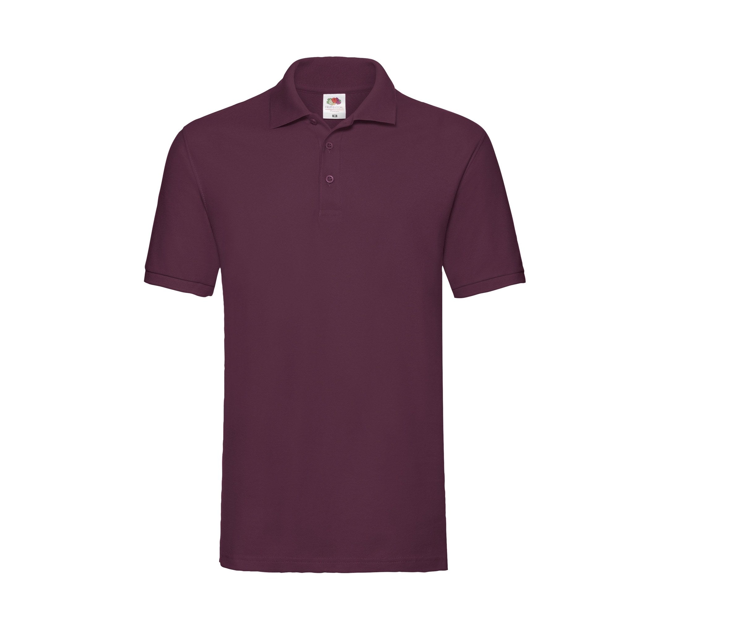 Polo Premium Polo Fruit of the Loom SC385 en color granate