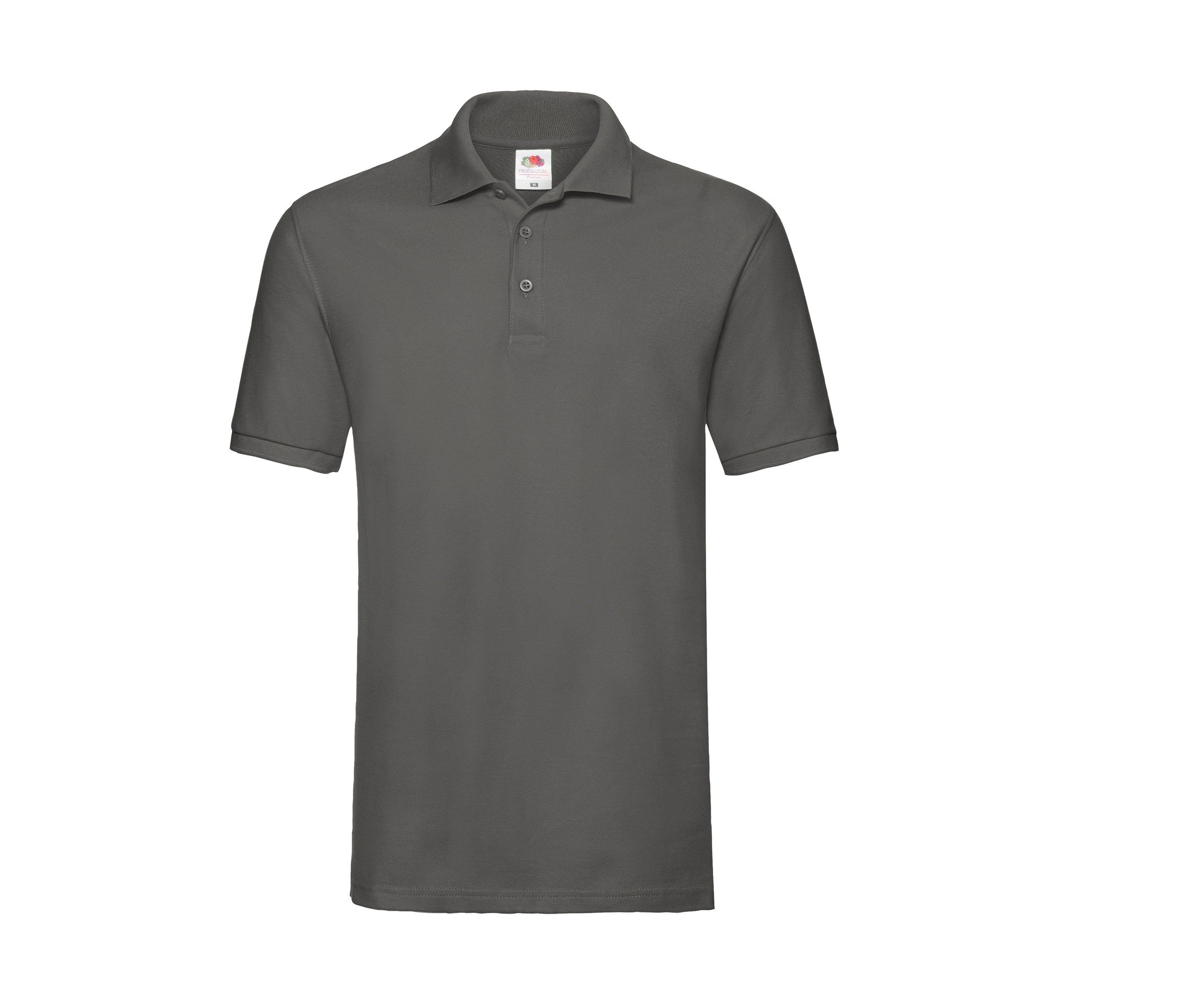 Polo Premium Polo Fruit of the Loom SC385 en color graphite grey