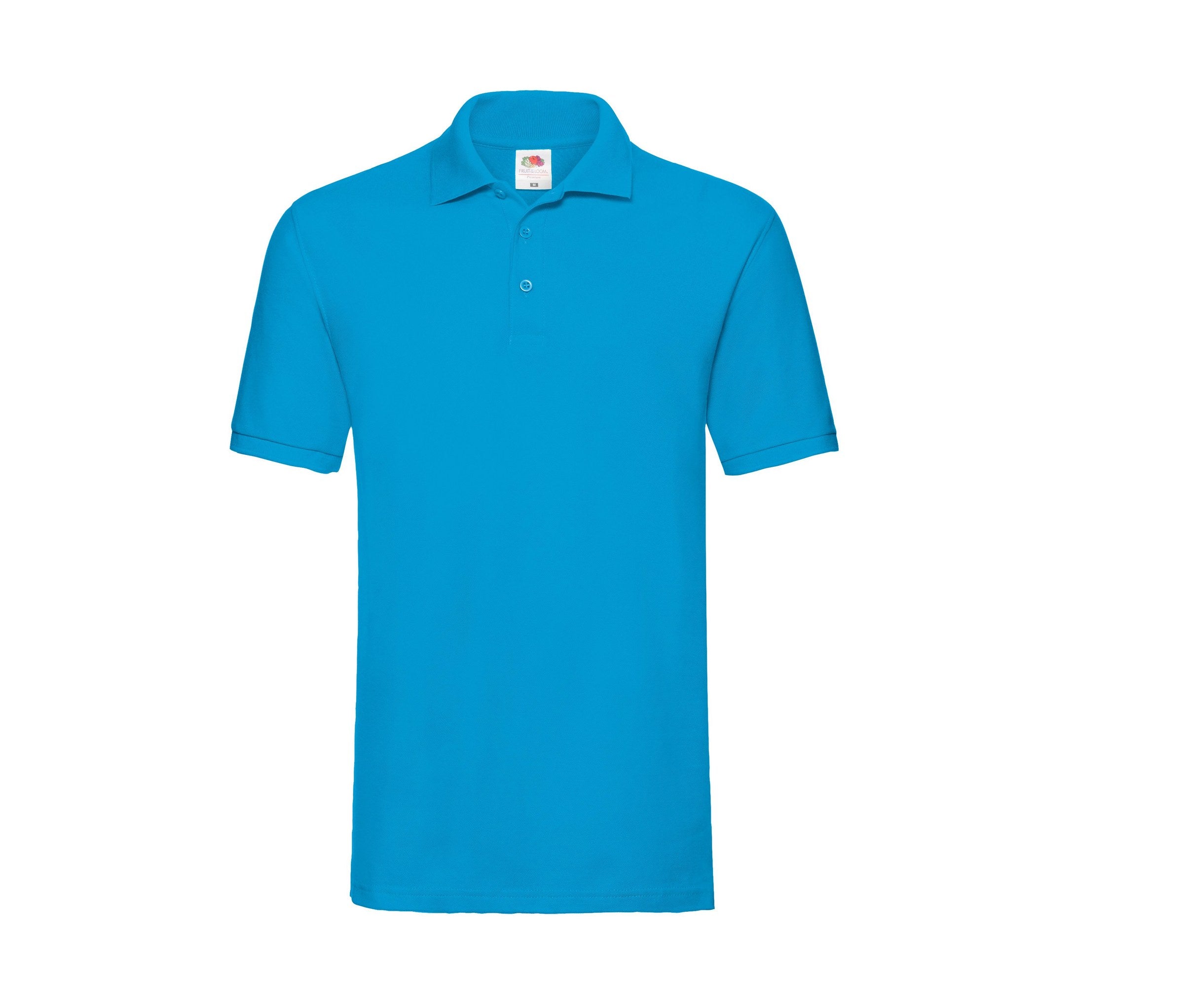 Polo Premium Polo Fruit of the Loom SC385 en color azul azure