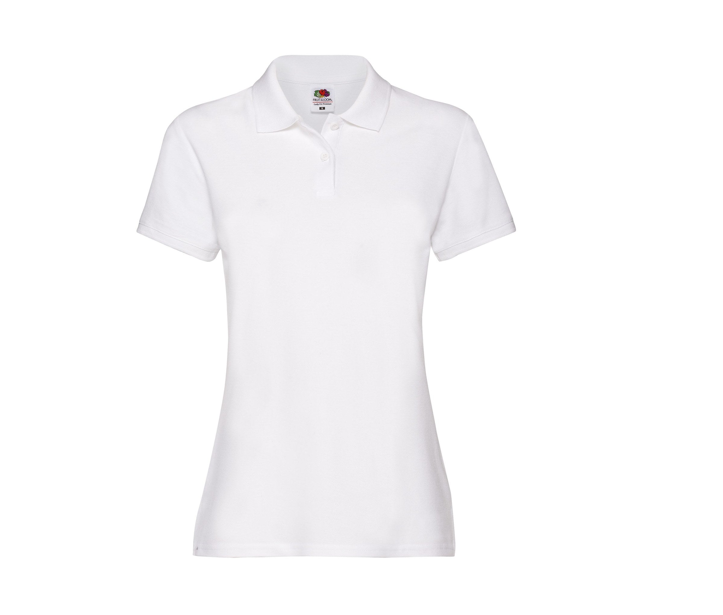 Polo Ladies Premium Polo Fruit of the Loom SC386 en color blanco