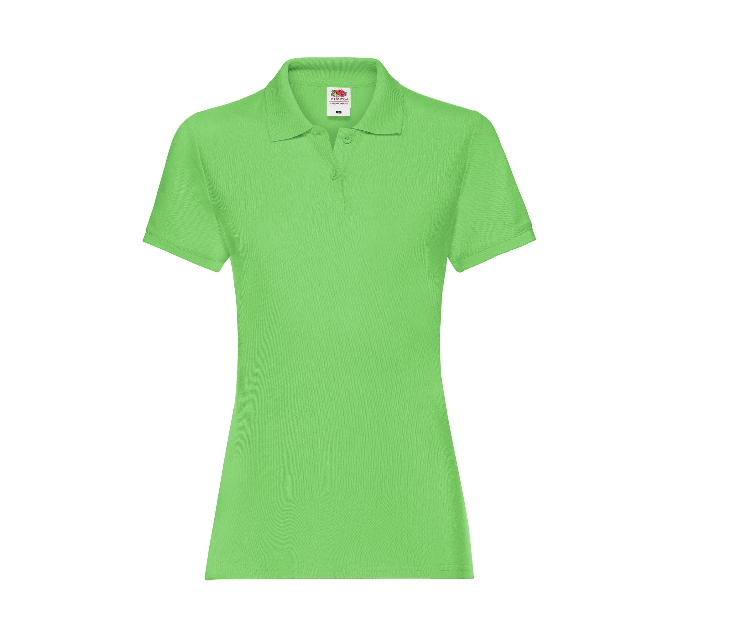 Polo Ladies Premium Polo Fruit of the Loom SC386 en color lime