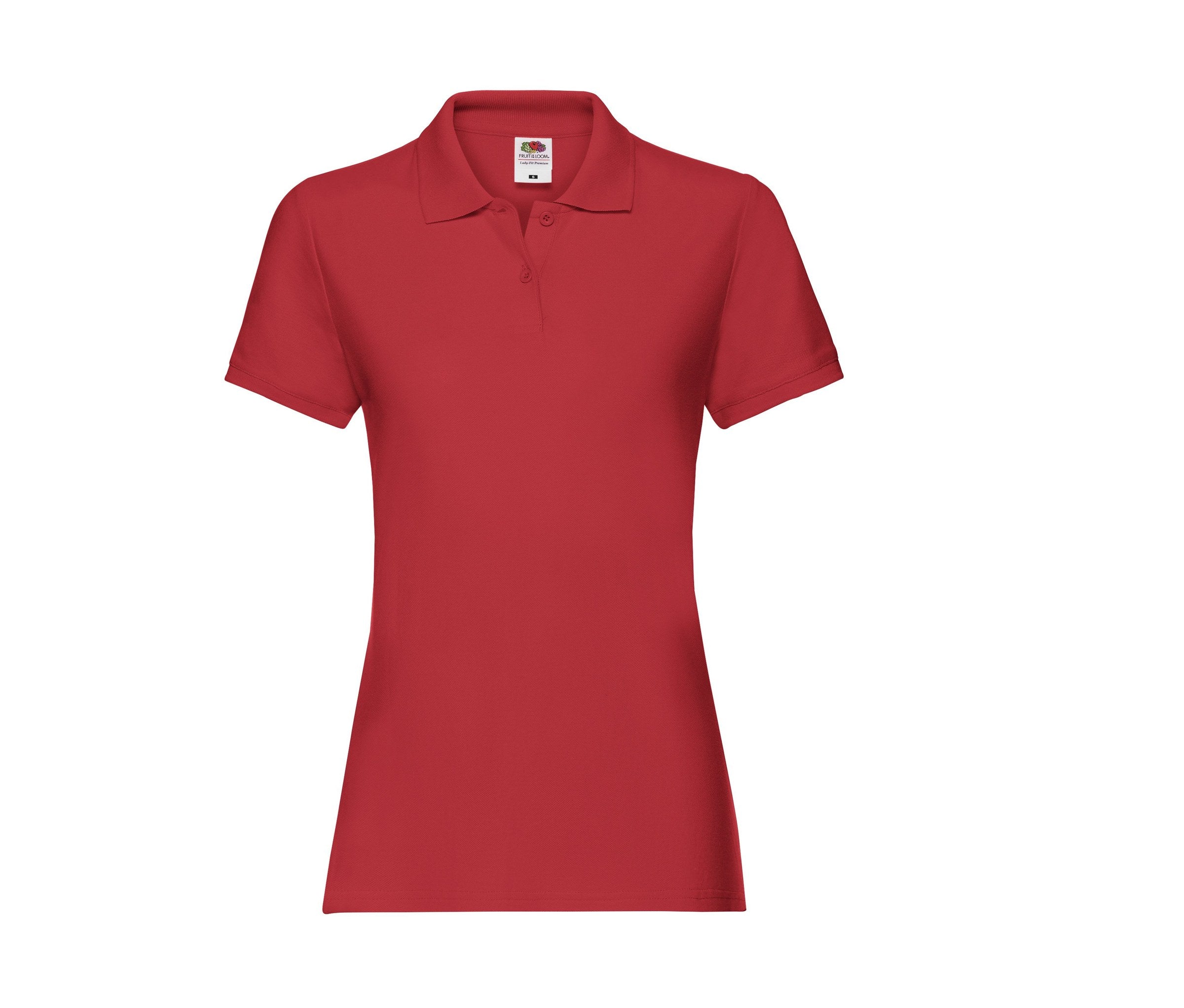 Polo Ladies Premium Polo Fruit of the Loom SC386 en color rojo