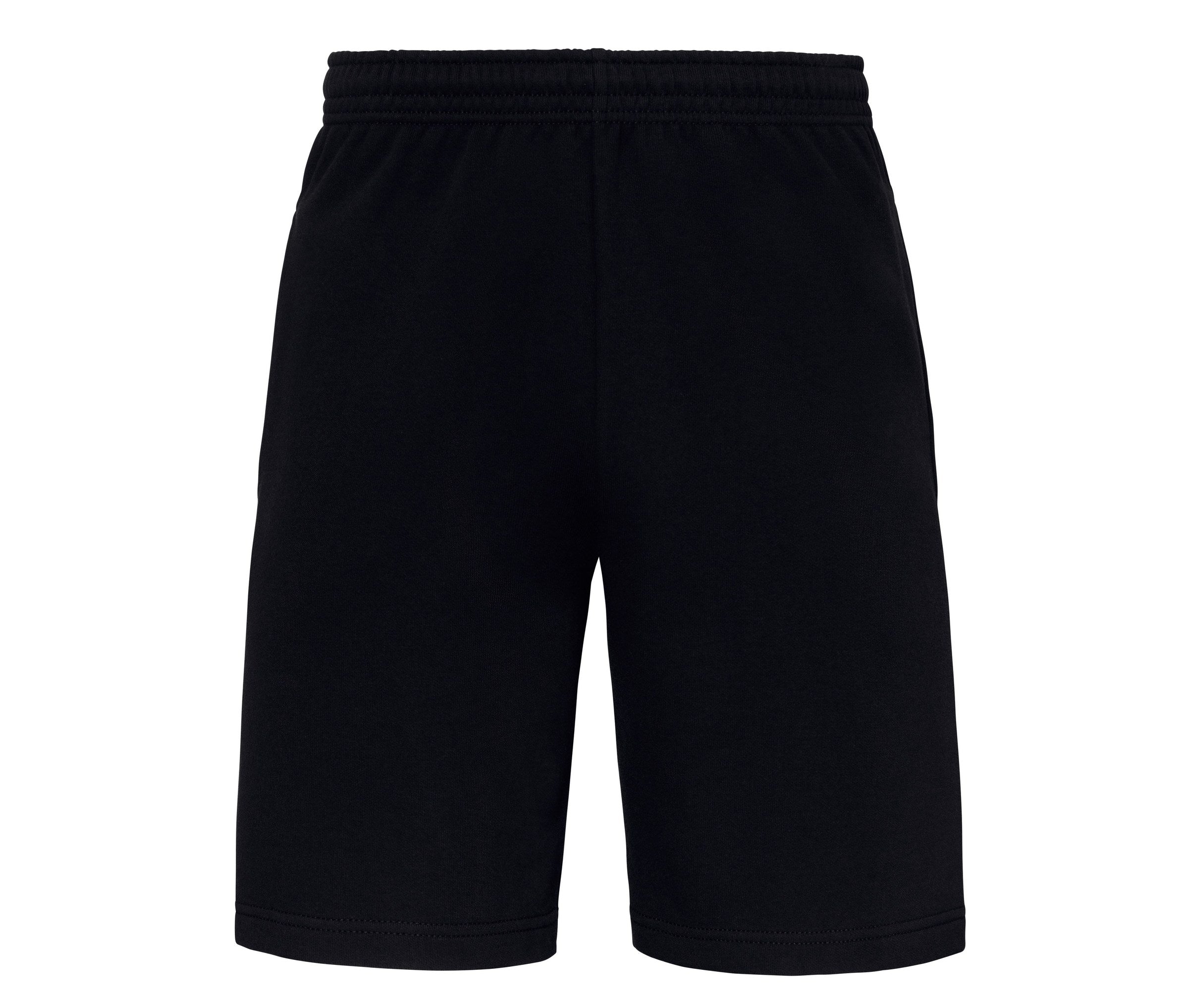 Pantalón Iconic 250 Shorts Fruit of the Loom SC4066 en color negro