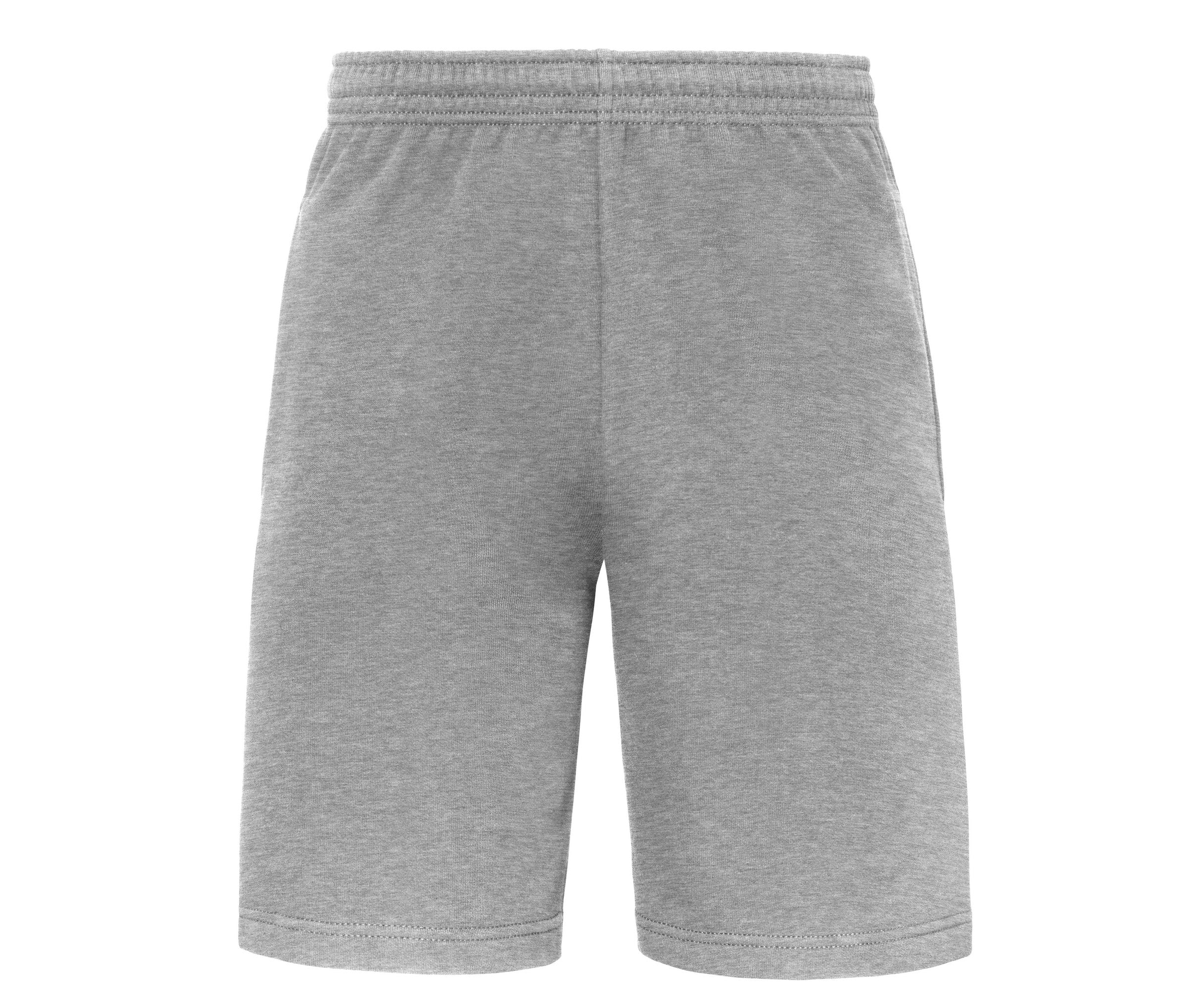 Pantalón Iconic 250 Shorts Fruit of the Loom SC4066 en color athletic heather