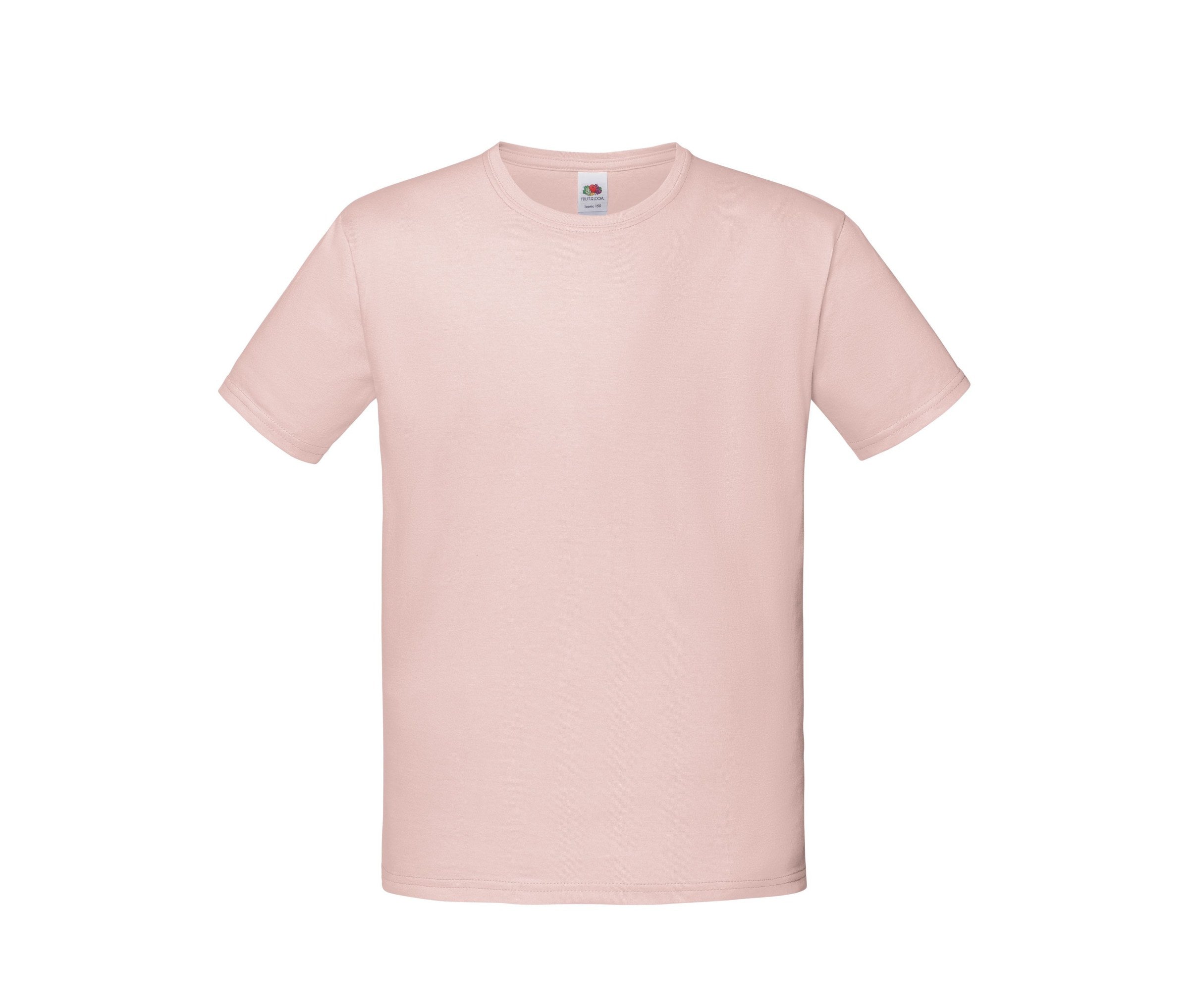 Camiseta Kids Iconic 150 Fruit of the Loom SC6123 en color powder rose