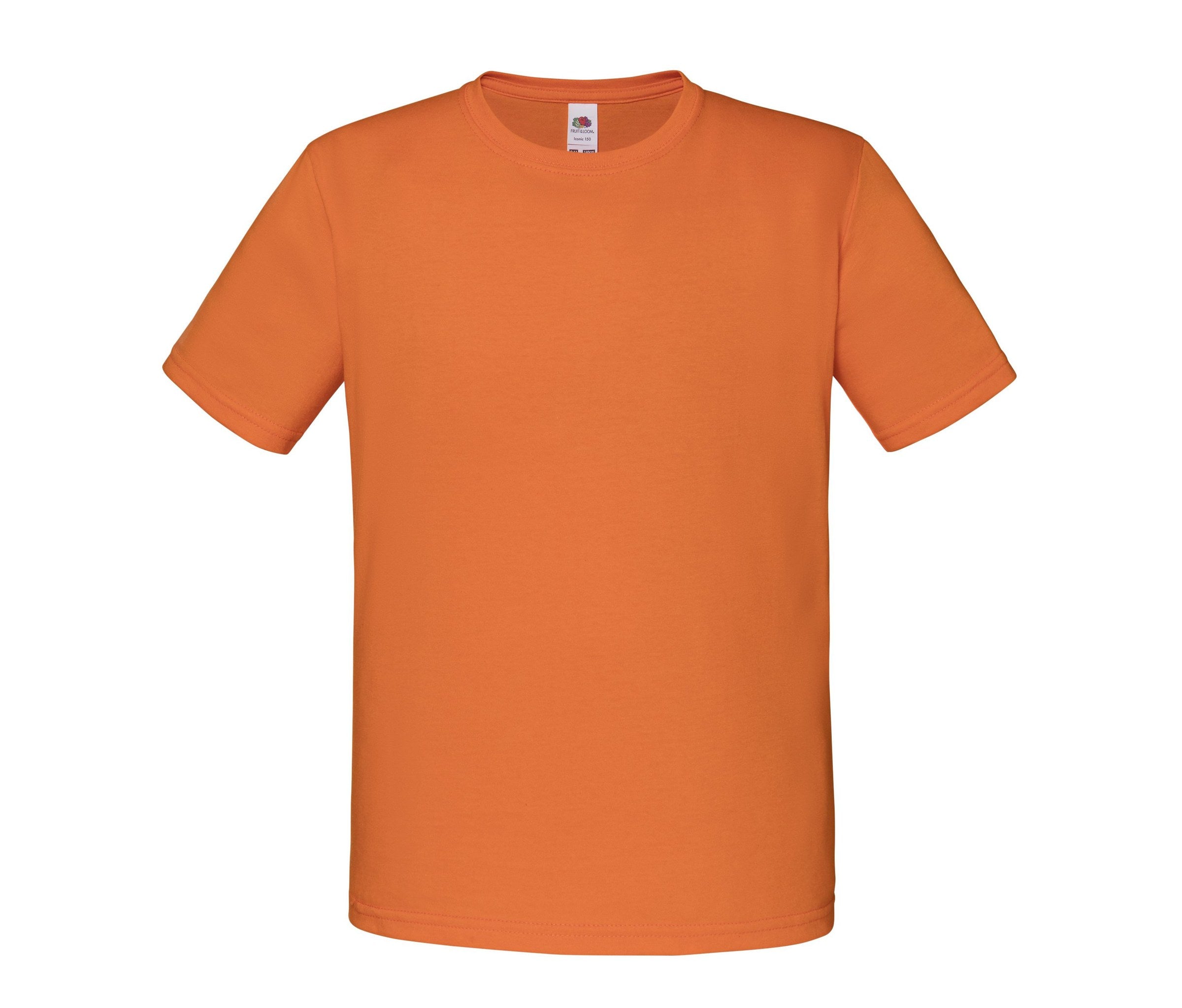 Camiseta Kids Iconic 150 Fruit of the Loom SC6123 en color orange
