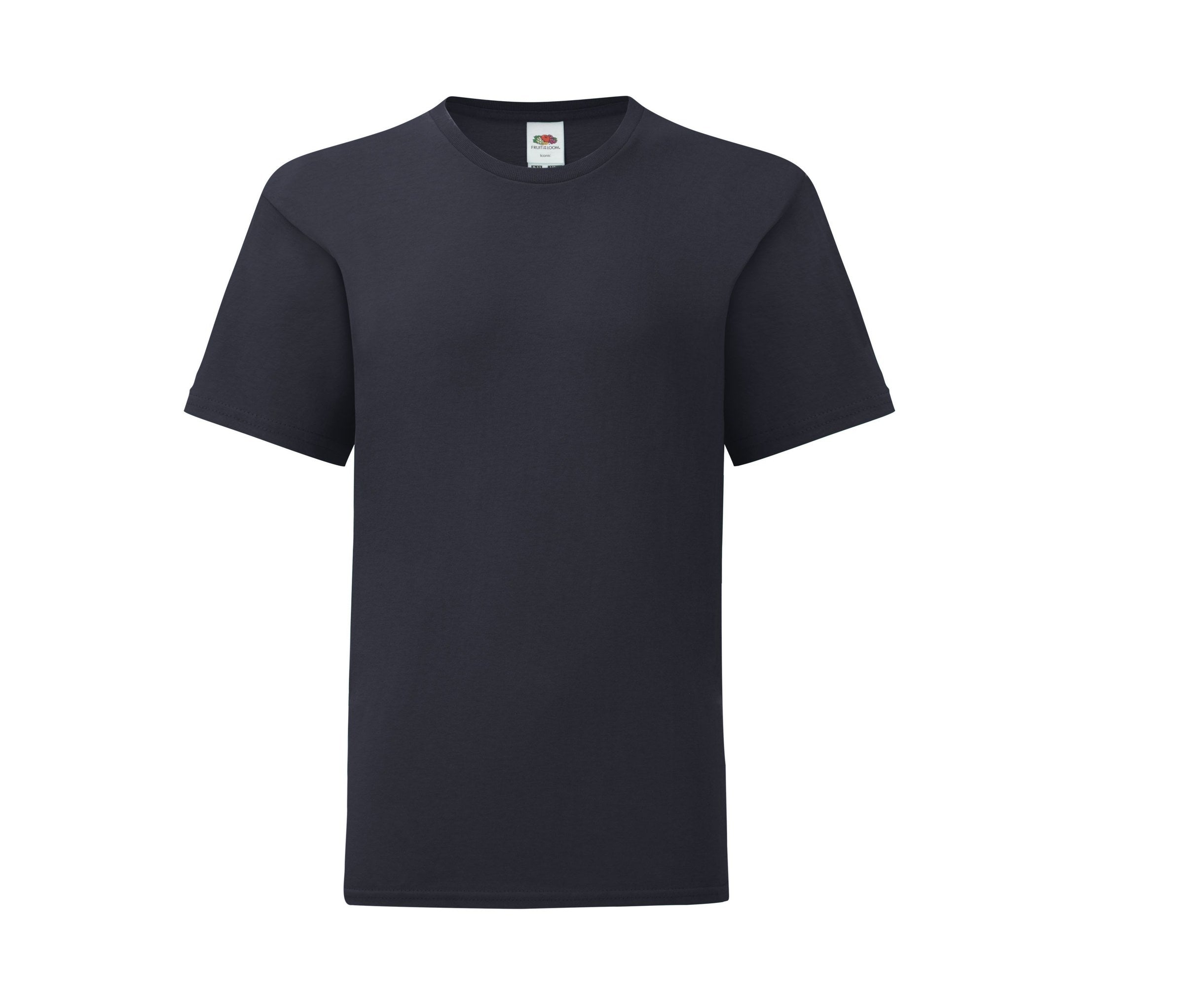 Camiseta Kids Iconic 150 Fruit of the Loom SC6123 en color deep navy