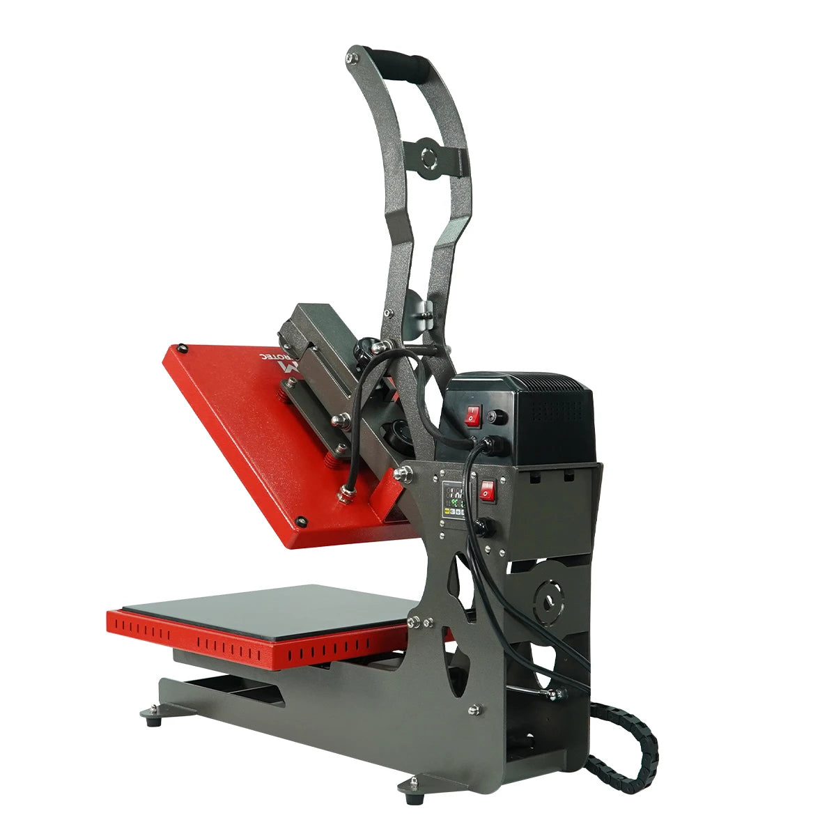 Plancha transfer DualHeat DH-38, vista trasera