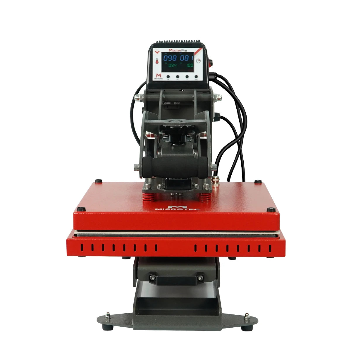 Plancha transfer eléctrica DualHeat DH-38, vista frontal