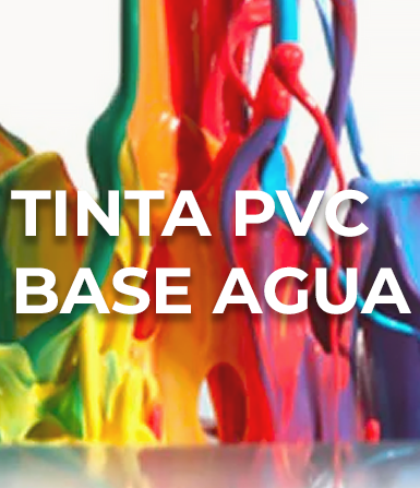Water based vinyl and PVC ink