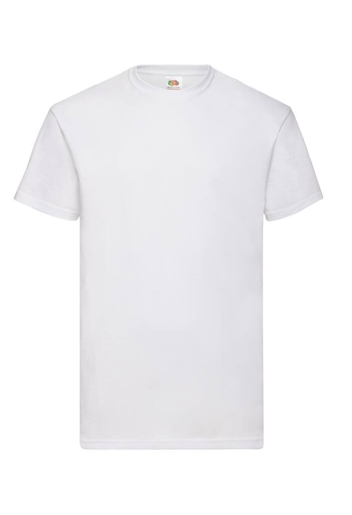 Camiseta blanca fruit of the loom shop