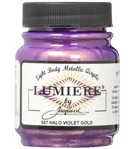 Pintura lumiere - halo violeta ouro 70 ml