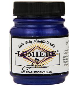 Pintura lumiere - pearlescent blue 70 ml