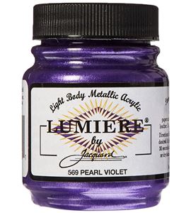 Pintura lumiere - violeta perolado 70 ml