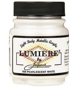 Pintura lumiere - pearlescent white 70 ml